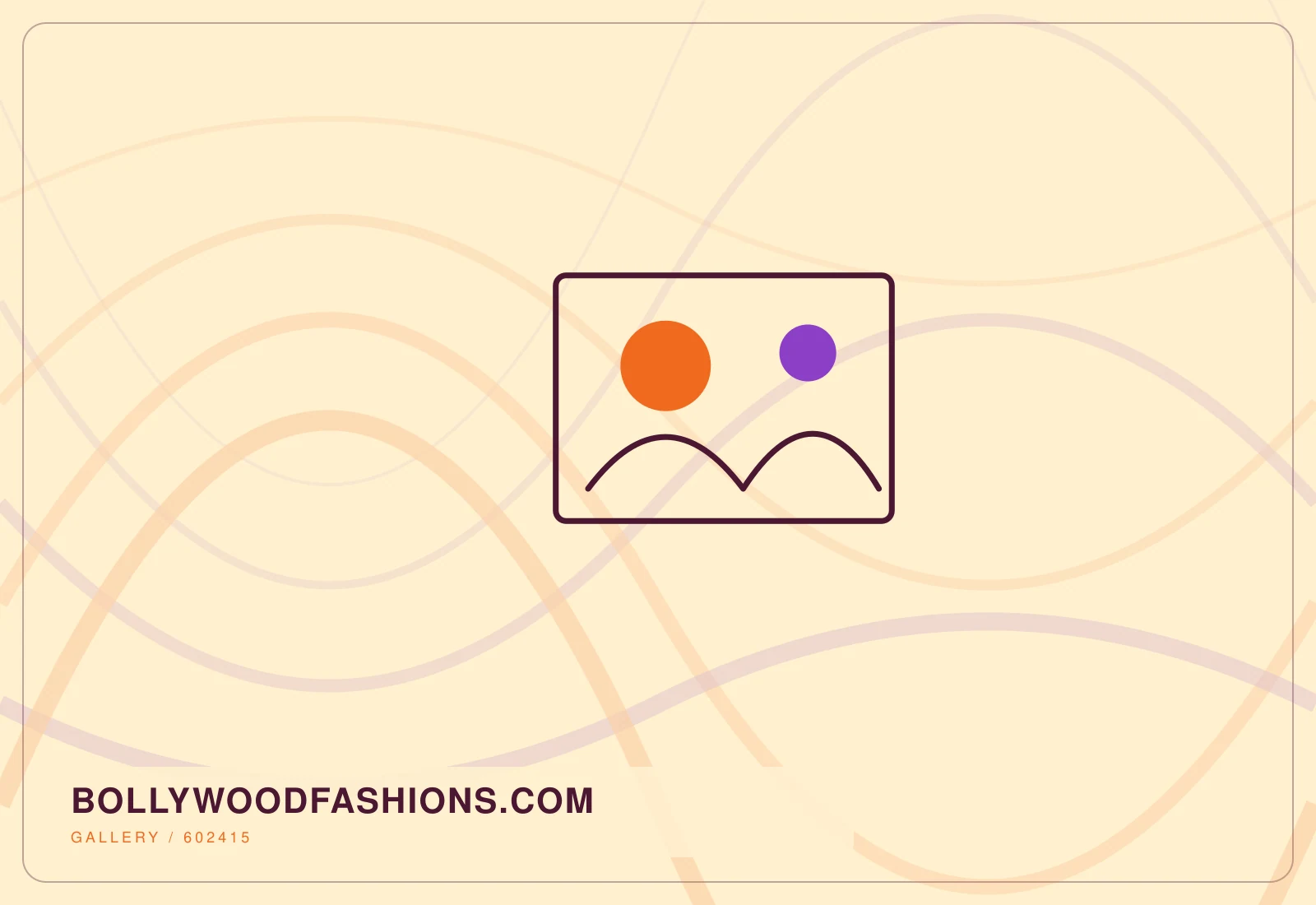 Abstract editorial artwork created for bollywoodfashions.com